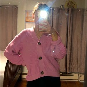 H&M Button Up Sweater